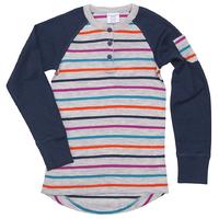 kids merino wool top grey quality kids boys girls