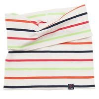 Kids Stripy Neckwarmer - White quality kids boys girls