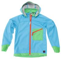 Kids Soft Shell Jacket - Blue quality kids boys girls