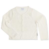 Kids White Cardigan - White quality kids boys girls