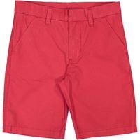 Kids Chino Shorts - Red quality kids boys girls