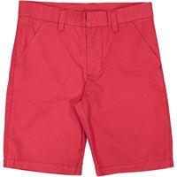 kids chino shorts red quality kids boys girls