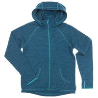 Kids Knitted Hoodie - Turquoise quality kids boys girls