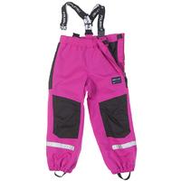 Kids Waterproof Shell Trousers - Pink quality kids boys girls