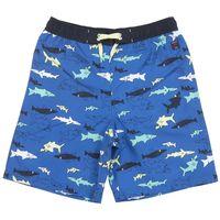 kids shark print swimming shorts blue quality kids boys girls