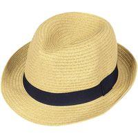 Kids Straw Hat - Blue quality kids boys girls