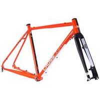 Kinesis Crosslight 5T Disc 2017 Cyclocross Bike Frameset | Orange - 51cm