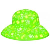 Kidz Banz Reversible Sunhat - Lime Sea Creatures