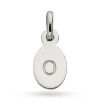 Kirstin Ash O - Oval Letter Sterling Silver