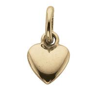 Kirstin Ash Heart Charm 18k-Gold-Vermeil