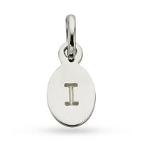 kirstin ash i oval letter sterling silver