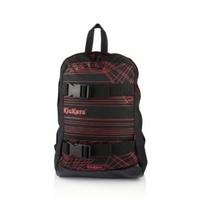 Kickers Unisex Child Geo 06 Geometric Backpack Black/red