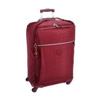 kipling basic travel darcey m 4 wheel trolley 67 cm port red