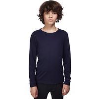 kids unisex long sleeve thermal crew baselayer top