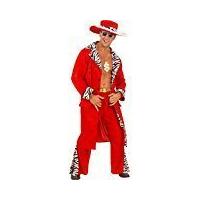 King Of Pimps Costume Velvet (m) (jacket Pants Belt Hat)