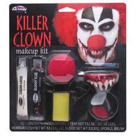 Killer Clown Face Paint Make Up Kit
