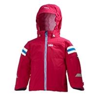 Kids Velocity Insulated Jacket - Raspberry Red