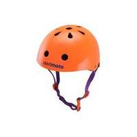 Kiddimoto Neon Orange Kids Helmet | S