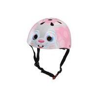 kiddimoto pink bunny kids helmet s