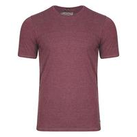 kinnon jersey t shirt dark burgundy marl tokyo laundry