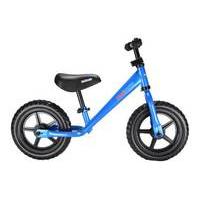kiddimoto super junior balance bike blue 12 inch