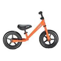 kiddimoto super junior balance bike orange 12 inch