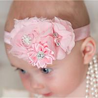 kids crystal colorful flowers headband 3 month 3years old