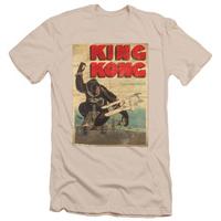 king kong old worn poster slim fit