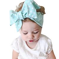 Kid\'s Vintage Lovely Dots Big Bowknot Headband(0-15Years Old)