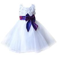 Kids Girl Evening Dresses Pageant Dress Ball Gown Princess Wedding Party Dress For Toddler Girl SZ 2-8 Y