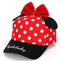 Kid\'s Cute Cotton Dot Hats From 1 -3 Years Old