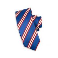 Kirkburn navy & red stripe
