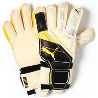 King Regular Cut Goalkeeper Gloves White/Black/Yellow