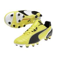 King Spirit FG Football Boots Blazing Yellow/Black/White