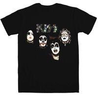 Kiss T Shirt - 1974 Faces
