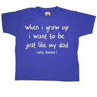 Kids T Shirt - When I Grow Up