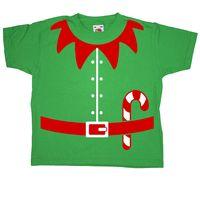 Kids Christmas Elf T Shirt