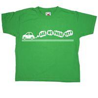 kids t shirt are we there yet