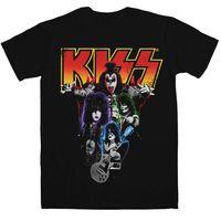 Kiss T Shirt - Neon