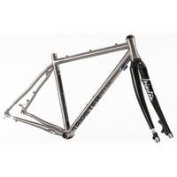 kinesis tripster atr ti frameset 48cm only silver 48cm