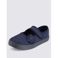 kids riptape plimsolls with new improved fit