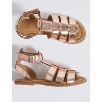 Kidsâ Leather Sandals