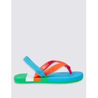 Kids Striped Flip-flops