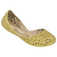 kids campana zig zag 14 gold glitter