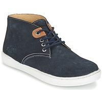 kickers ulteam boyss childrens shoes high top trainers in blue