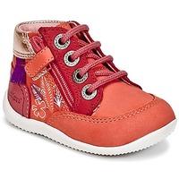 Kickers BIFLORID girls\'s Children\'s Mid Boots in orange