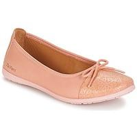 kickers edana girlss childrens shoes pumps ballerinas in orange