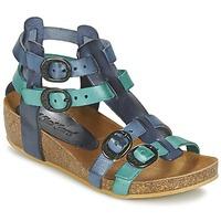 kickers bomdia girlss childrens sandals in blue