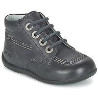 Kickers BILLY girls\'s Children\'s Mid Boots in black