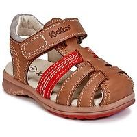 Kickers PLATINIUM boys\'s Children\'s Sandals in brown
